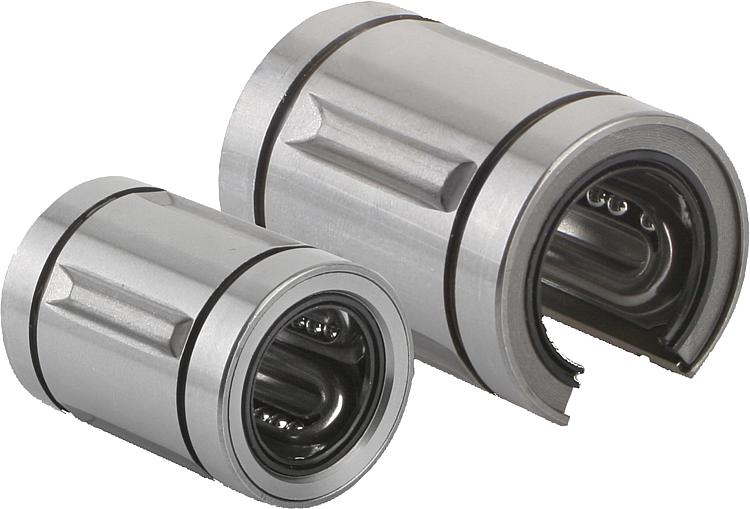 Linear ball bearings, stainless steel